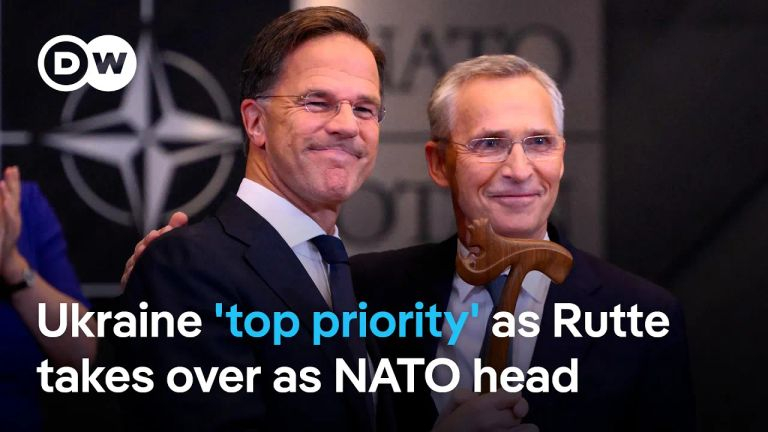 New NATO chief Rutte: Putin must realize alliance won't 'give in' over Ukraine - DW News.