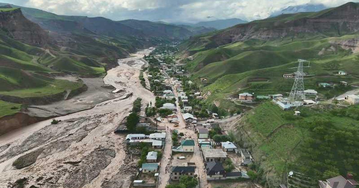 Mudslides Caused By Heavy Rains Kill 3 In Tajikistan.