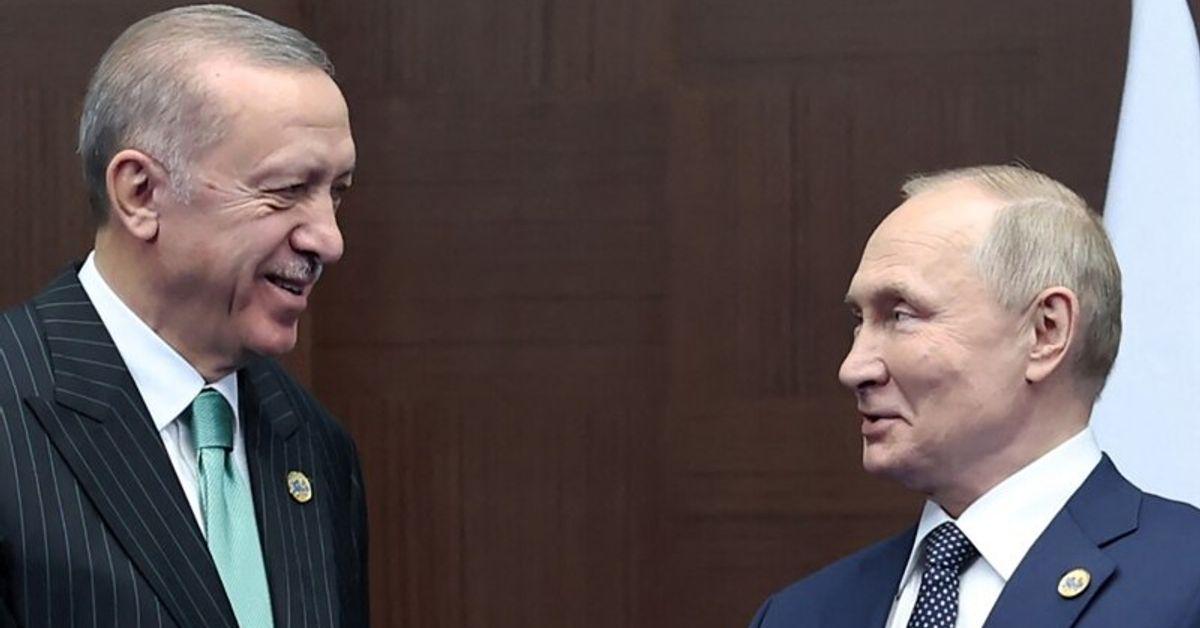 Kremlin Says Putin, Turkey's Erdogan Discuss Ukraine In Phone Call.