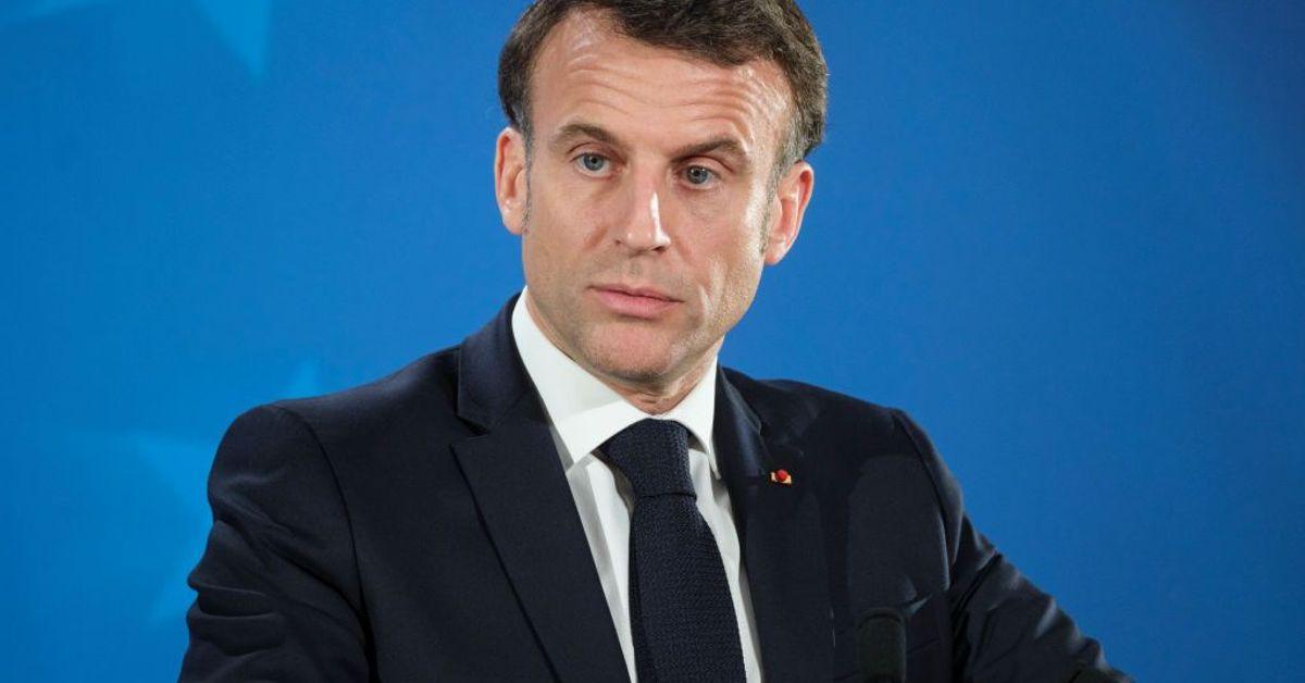 Macron says he would send troops to Ukraine in case of Russian brea...