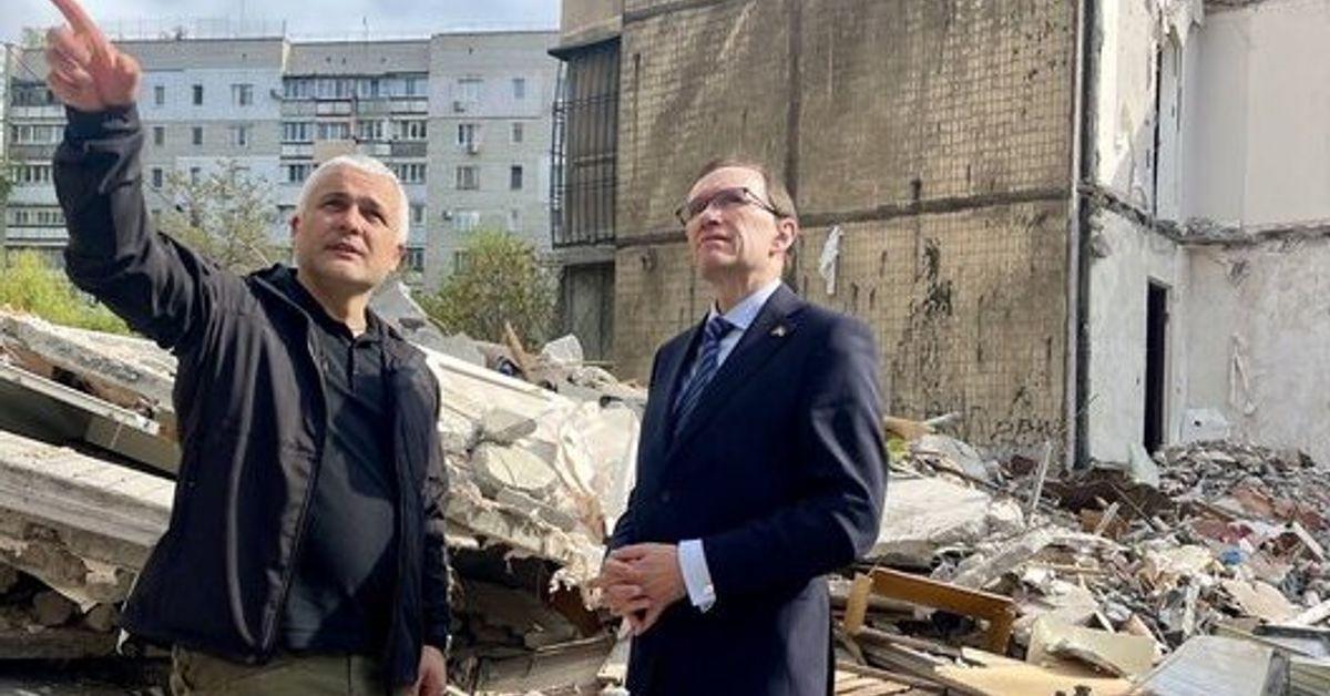 Norwegian Foreign Minister Eide visits Odesa. PHOTO