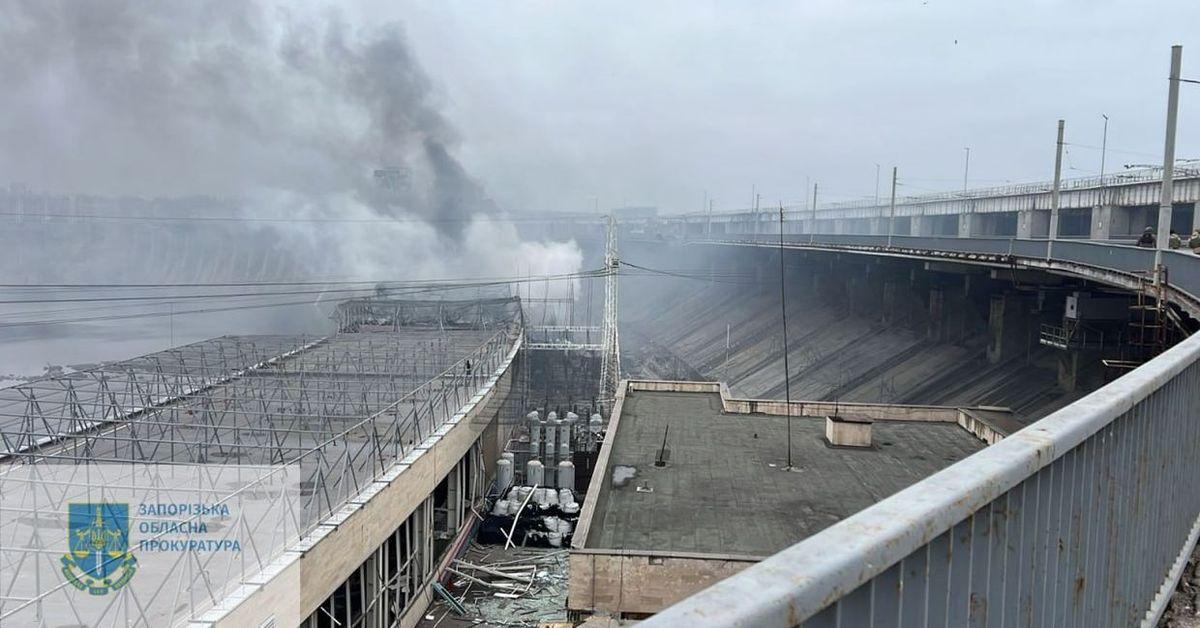 Russian attacks on Dnipro hydroelectric plant caused $3.