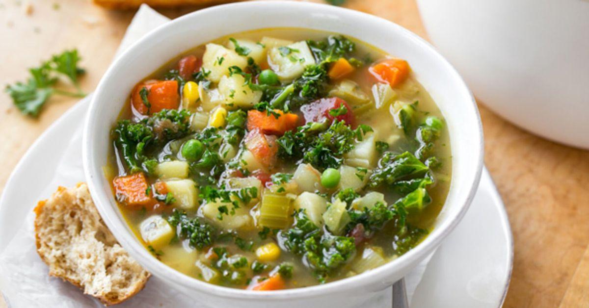 How to make a clear soup with meat: a recipe with seasonal vegetables.