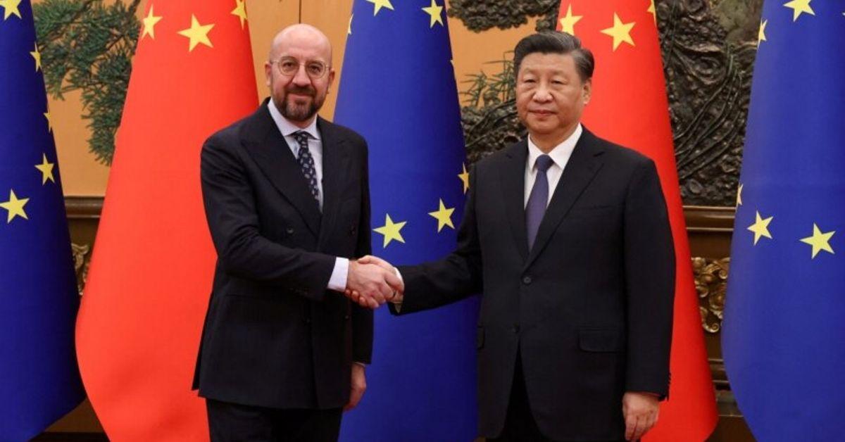 China's Xi Urges Ukraine Talks In Meeting With EU's Michel.