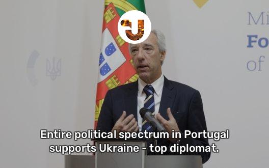 Todo o espectro político em Portugal apoia a Ucrânia – diplomata de topo.