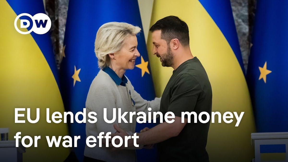 Ukraine to receive 35 billion euros from EU - DW News.